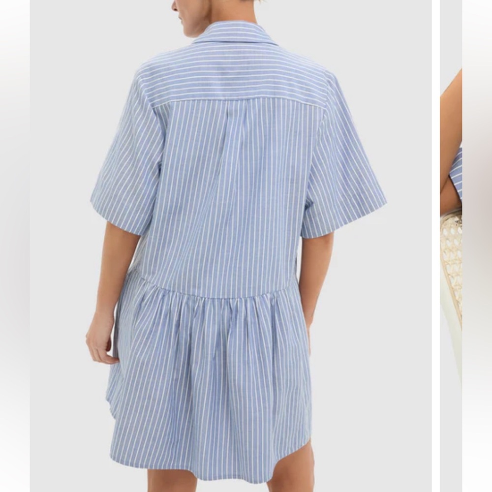 Tuckernuck Blue Stripe Piper Work Dress NWT XXL - Picture 2 of 8